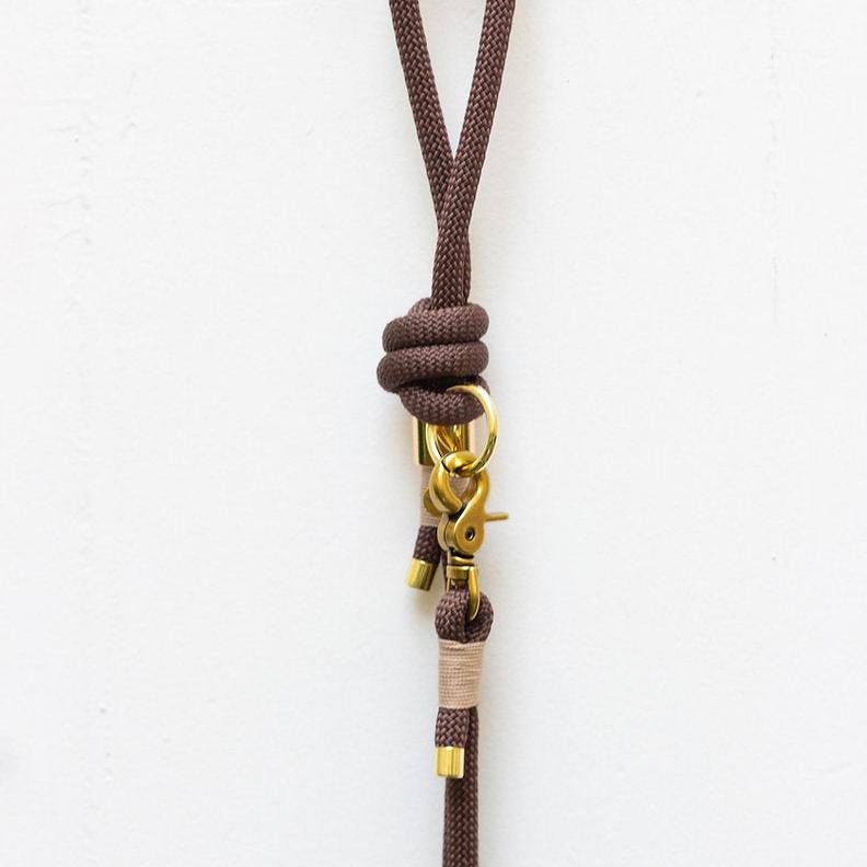 Laisse en corde Chocolat – Image 2