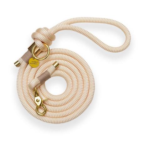 Laisse en corde Cream
