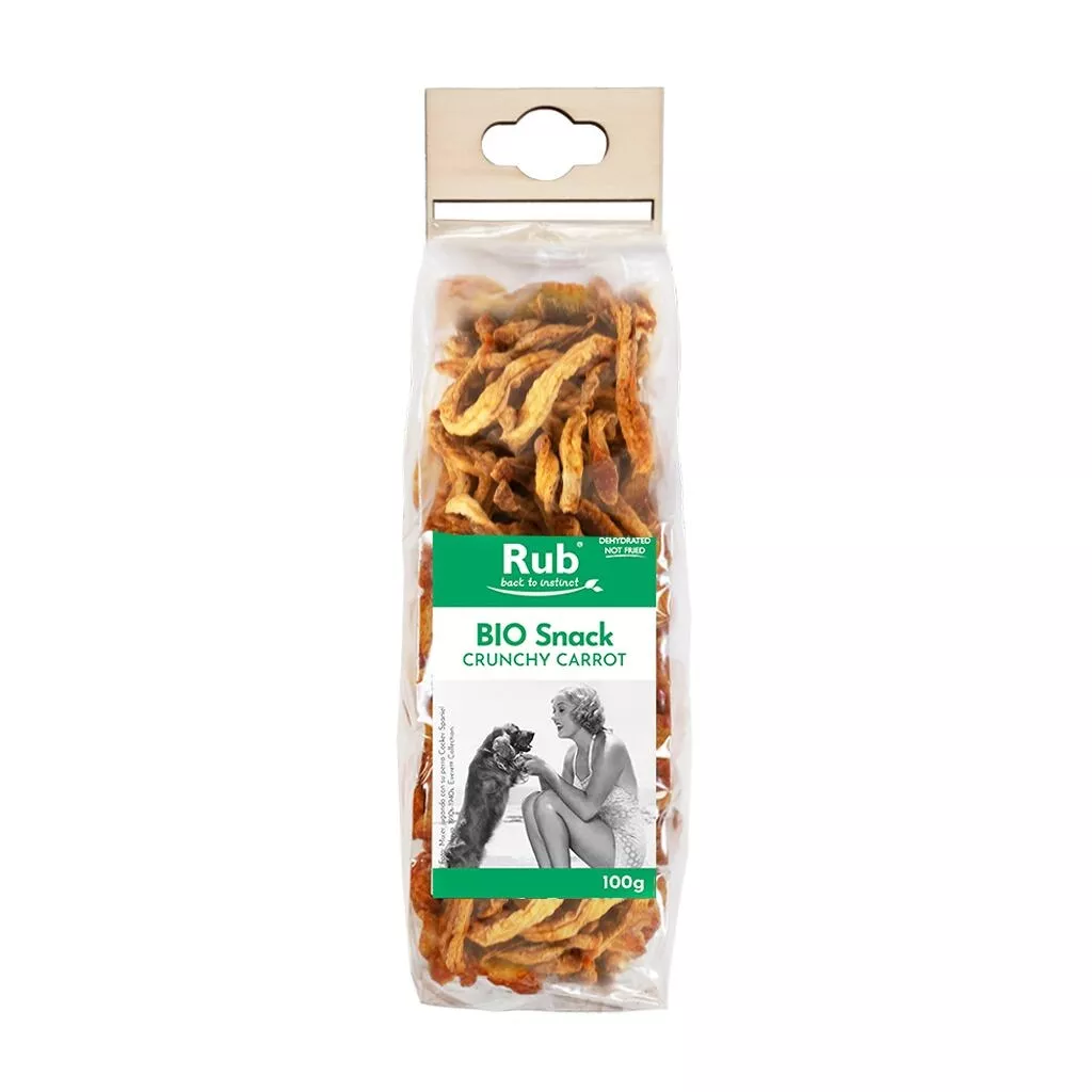 Snacks bio carottes