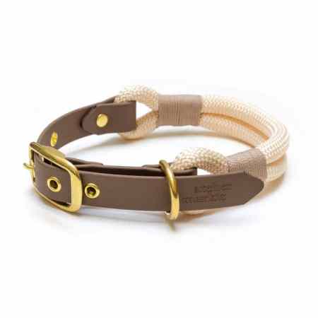 Collier en corde & Biothane Cream