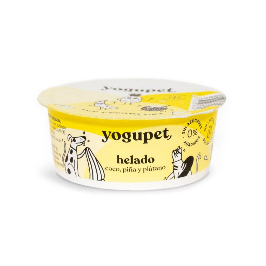 Yaourt glacé - coco ananas banane 🥥 🍍 🍌