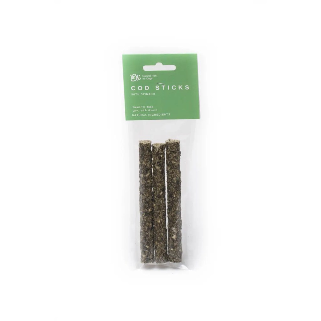 Bâtonnets de morue aux épinards