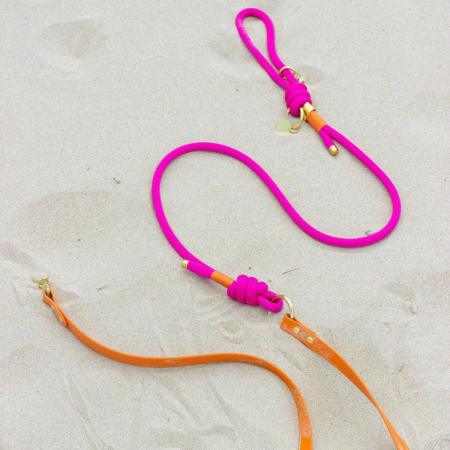 Laisse mains-libres corde x Biothane Ibiza