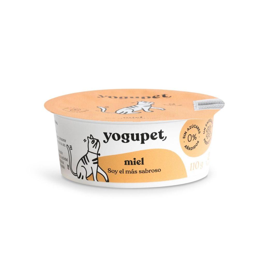 Yaourt au miel pour chat