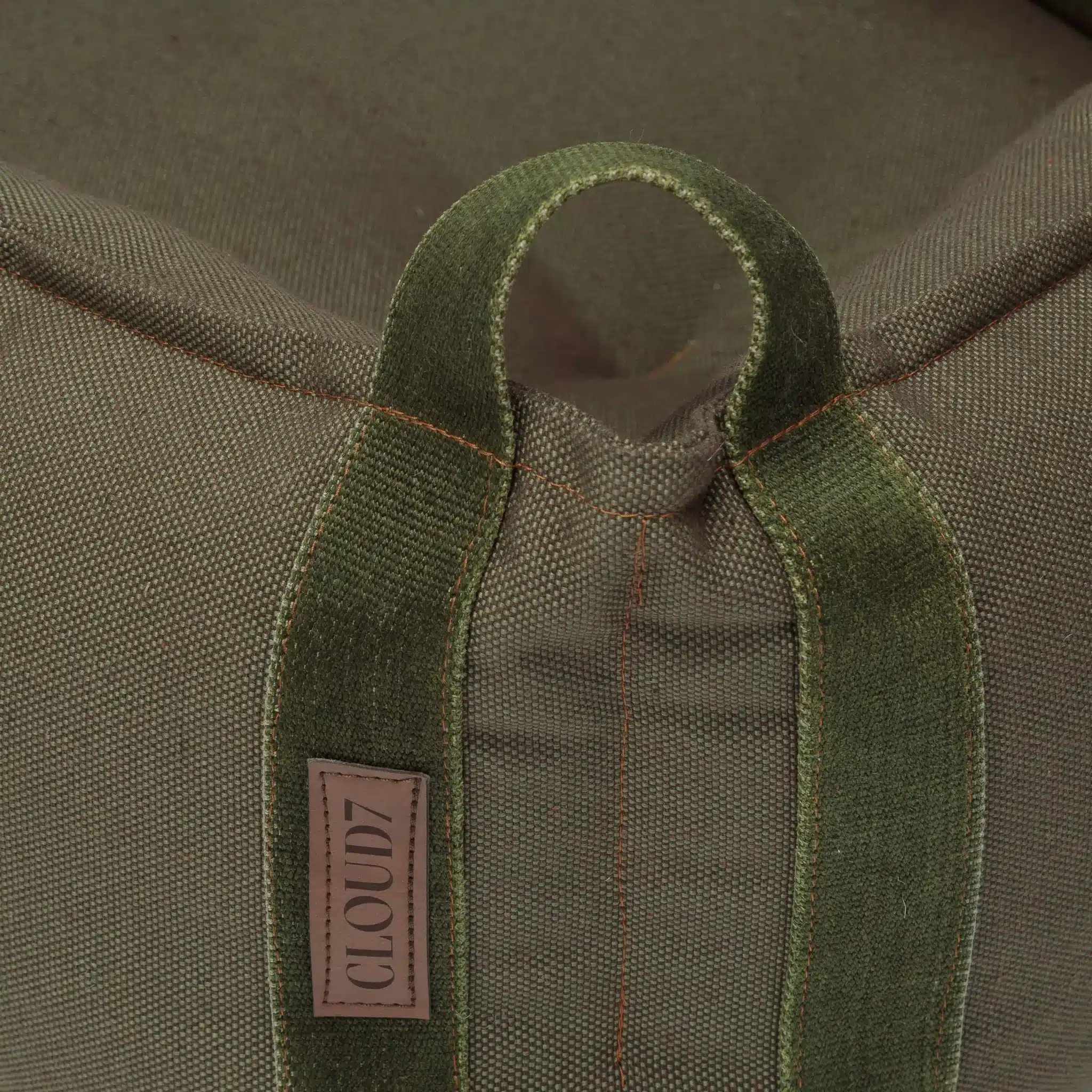 Panier Dog Bed Boost Canvas Olive – Image 3