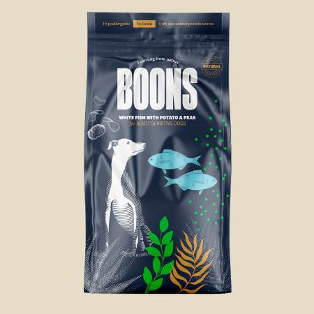 ADULTE Estomac sensible | Poisson blanc | Sans céréales