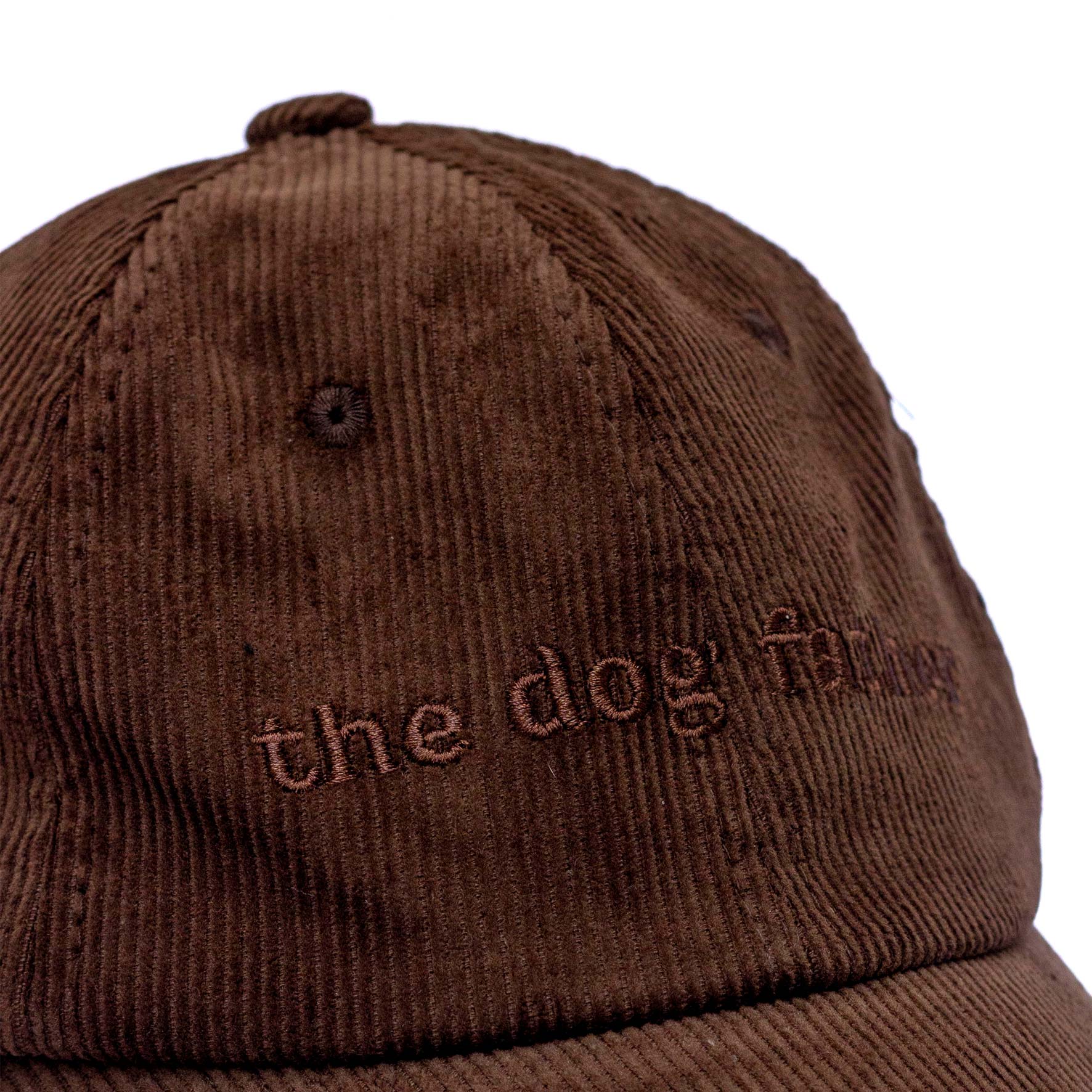 Casquette en velours The Dog Father - Chocolat – Image 2