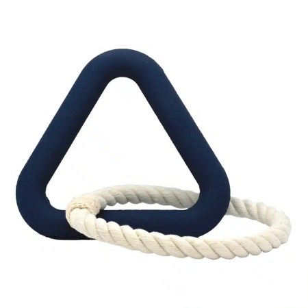 Jouet Triangle à mâcher et corde Trimmi