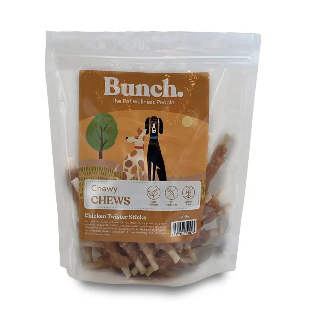 Bâtonnets Twister Poulet (500 g) - Bunch
